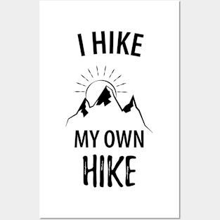 Mountains Hiking Posters and Art